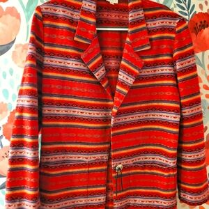 Southwest serape jacket